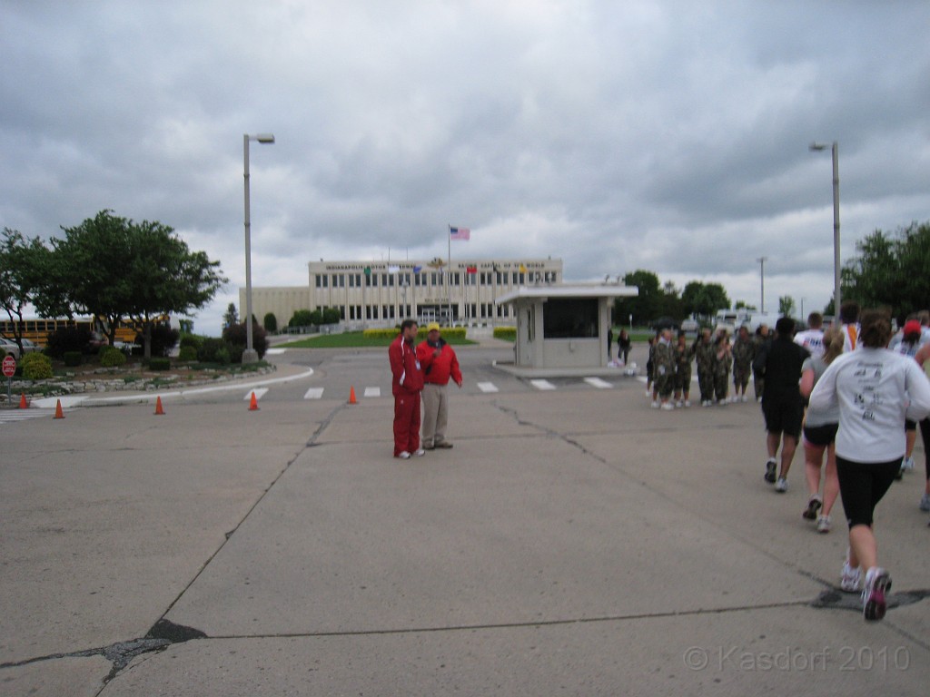 Indy Mini-Marathon 2010 235.jpg - The Indy MIni-Marathon is a half marathon which features a lap around the famed Indianapolis Motor Speedway. I ran the race held on May 8, 2010 which was a windy and cool day.